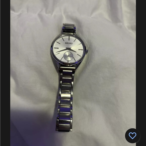 Vintage men’s and woman’s SEIKO Stainless Steele watch in perfect condition - Picture 3 of 5